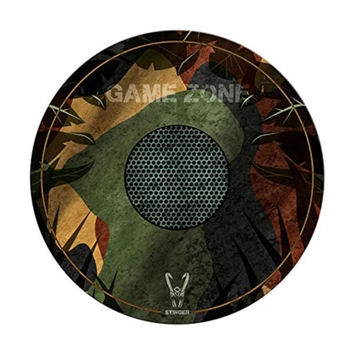 Woxter Stinger Floorpad Camouflage - Alfombrilla Gaming De Suelo, Tapete Protector Para Suelo - Resistente Al Agua, Lavable, 100% Microfibra, Diámetro