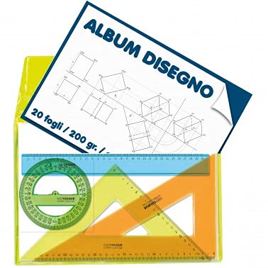 Arda Set Disegno In Busta Porta Album, 4 Unità