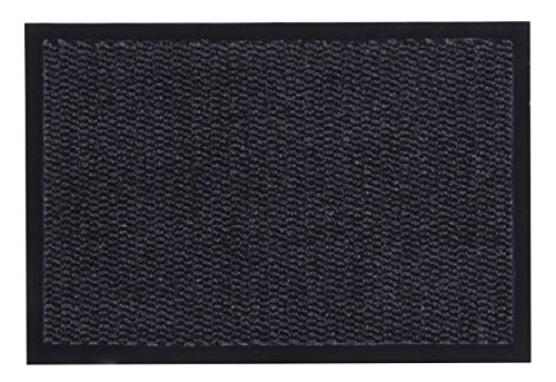 Andiamo Easy Stuoia Cattura Sporco, Zerbino Di Polipropilene-Adatto Per Interno/Esterno Antracite, 40 X 60 Cm