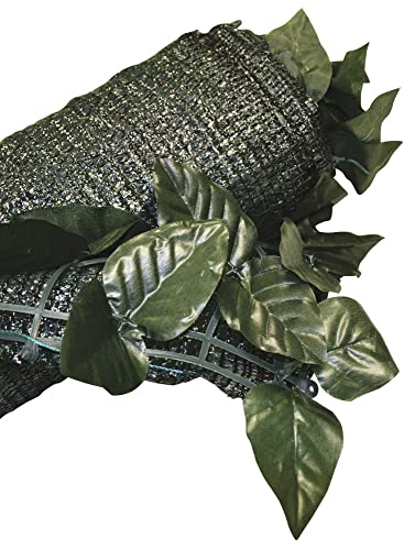 Verdelook Sempreverde® Mix Con Rete Ombreggiante, 1,5X3 M, Foglia Lauro, Decorazioni Gioardino
