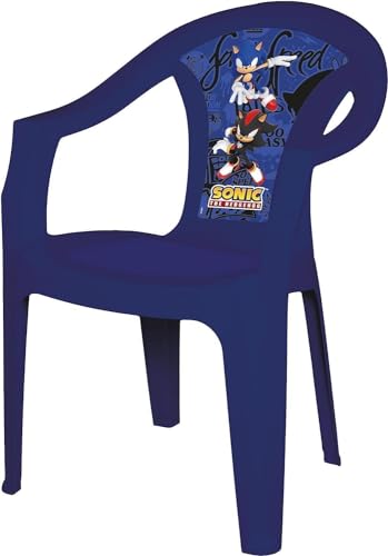 Royal Industry Sonic Sediolina In Plastica Molto Resistente 41X41 Cm H. 56Cm Asilo Scuola Casa Cameretta Bambino Prodotto Ufficiale