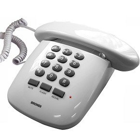 Telefono Con Filo Brondi Sole Bianco