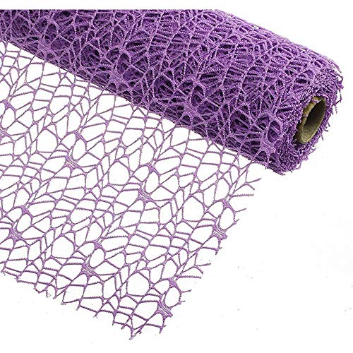 Publilancio Srl Rete Spider Polycotton Lilla 50 Cm X 5 Yards 4.57 Metri