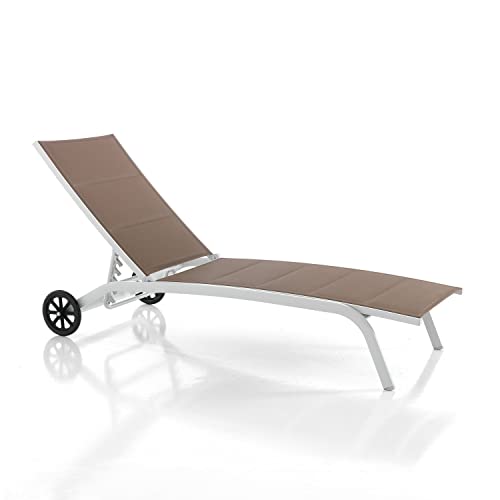Wink Design Lettino, Alluminio, Unica