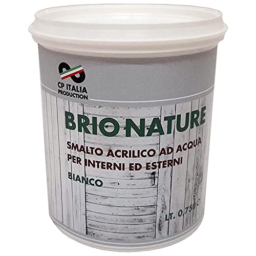 6 Pz Di Smalto Satin.Allacqua Brionature Bianco Lt.0