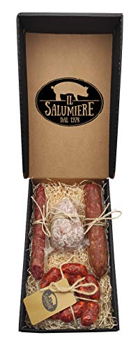 Pacco Regalo "Foligno" - Norcineria Umbra Artigianale - Cesto - Idea Confezione Regalo - Il Salumiere 1978