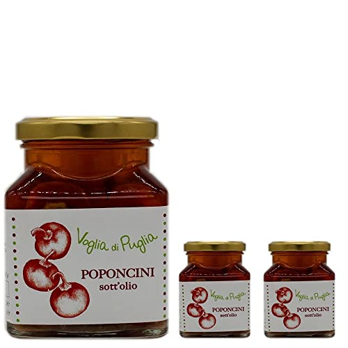 Voglia Di Puglia Peperoncini Ripieni Di Tonno Sottolio 3 Confezioni Da 270 Gr