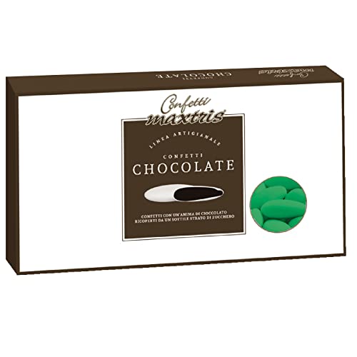 Confetto Cioccolato Fondente Classico Verde