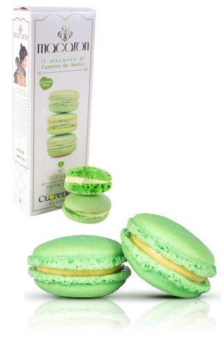 Macaron Con Crema Di Pistacchio