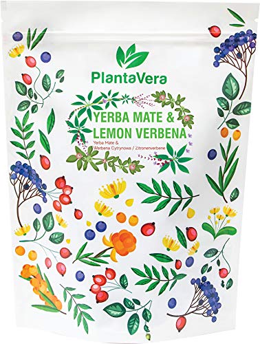 Planta Vera Yerba Mate Despalada + Limone Verbena, Energia Dal Brasile, Grande Aroma Dal Paraguay 800G