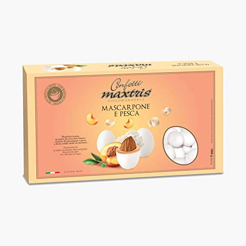 Confetti Maxtris Scatola Da 1 Kg Gusto Mascarpone E Pesca