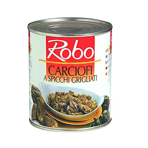 Gr 780 Carciofi A Spicchi Grigliati In Olio Aperitivo Antipasto Grilled Artichokes Quartes