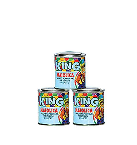 Smalto "Maiolica" Alluminio 345 Gr 100 Pz 15