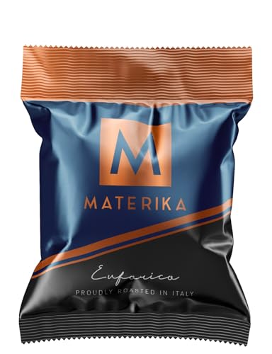 100 Capsule Caffè Materika - Miscela Euforico - Compatibili Espresso Point