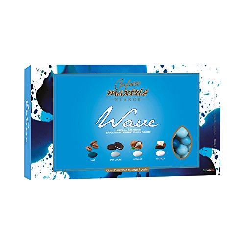 Maxtris | Confetti Italiani Di Mandorla | Nuance Wave (4 Gusti) | 1 Kg.