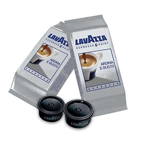 Lavazza Espresso Point Capsule Caffè Aroma E Gusto Espresso, 50 Astucci Da 2 Capsule, 100 Capsule