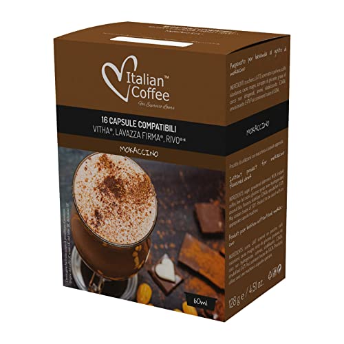 96 Capsule Mokaccino Compatibili Con Le Macchine Lavazza Firma®, Lavazza Rivo® E Vitha Group®*