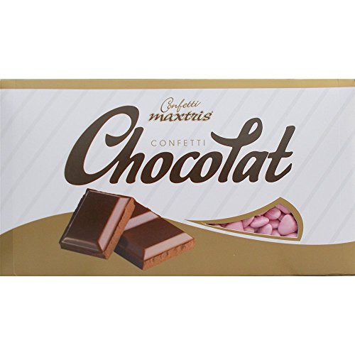 Confetti Maxtris Cioccolato Cuoricini Piccoli Rosa