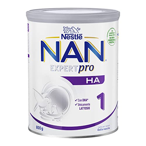 Nestlé Nan Ha 1 Latte Per Lattanti In Polvere Dalla Nascita, Latta 800 G