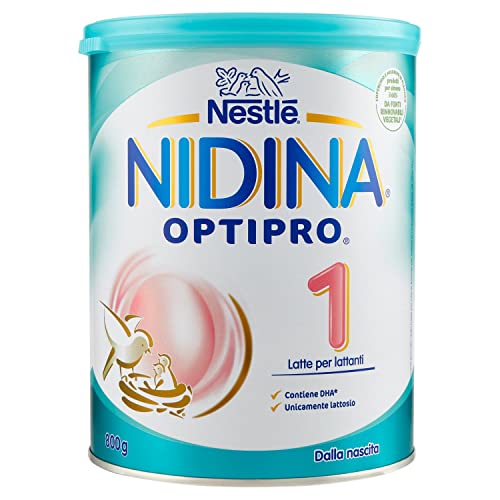 Nestlé Nidina Optipro 1 Latte Per Lattanti Polvere Dalla Nascita, 800G