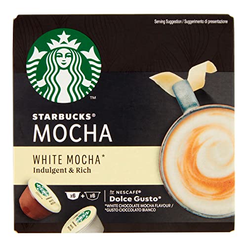 Starbucks D.Gusto White Mocha 6C, 123G