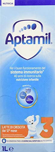 Aptamil 3 Liquido - 6 Bottiglie X 1000 Ml