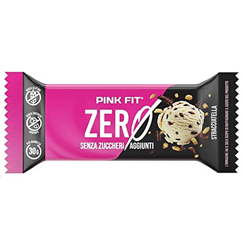 Pink Fit Zero Bar 30 Gr Stracciatella