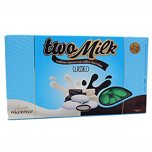Confetti Maxtris Two Milk (Verde) 1 Kg