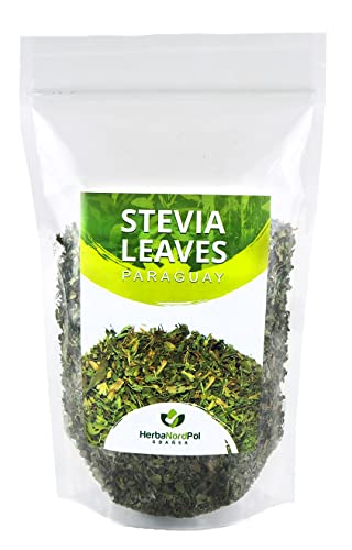 Foglie Di Stevia, Dal Paraguay Tè Sfuso, 2-3Cm Ben Strutturate, 400G