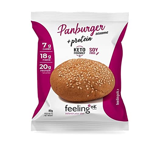 Panburger Start Stage 1. Soli 7Gr Di Carboidrati, Con 20Gr Proteine. Senza Lattosio. Formato Da 80Gr.