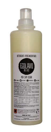 Ecolavo Nero - Detergente Iperconcentrato Per Capi Neri E Scuri - 1 Litro