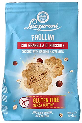 Lazzaroni Frollini Con Nocciola Senza Glutine, 200G