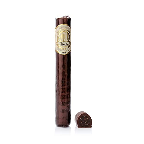 Venchi - Sigaro Di Cioccolato Al Cacao Aromatico 100G - Con Morbido Ripieno Di Cioccolato E Pasta Di Nocciola - Idea Regalo - Senza Glutine
