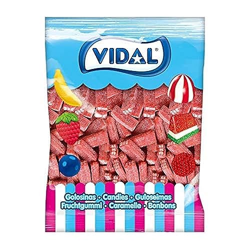 Ladrillos Rellenos Pica Fresa Vidal Bolsa 250 Ud