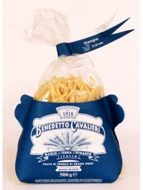 X4 Pasta Cavalieri Gramigna Di Semola Di Grano Duro - Prodotto Artigianale Made In Salento (4 X 500Gr)