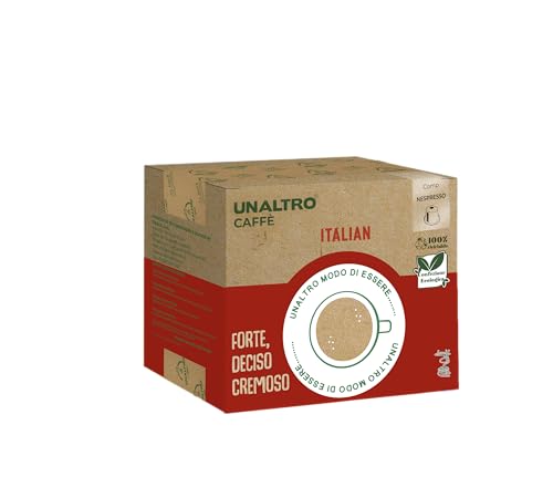 Capsule Compatibili Nespresso * Miscela Italian-Unaltro Caffè Espresso Cremoso Robusta Napoletano Pack Bio (100)