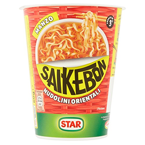 Star - Saikebon Nudolini Orientali Manzo - 4 Confezioni Da 60 G [240 G]