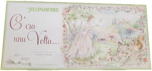 C'Era Una Volta Scatola Regalo Collezione Assortita Infusi E Tisane 30 Filtri - Regina Di Fiori