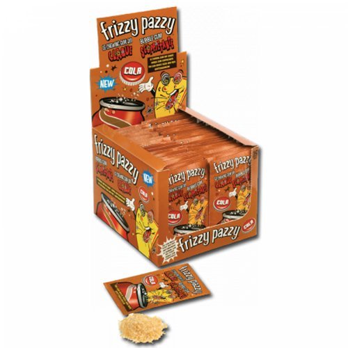 30 Gomme Da Masticare Frizzy Pazzy Cola Box Scoppiettante Coca Frizzy