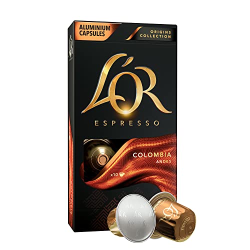 L'Or - Capsule Caffè Espresso Ristretto - Compatibili Con Macchine Nespresso® - 50 Capsule In Alluminio - Intensità 11