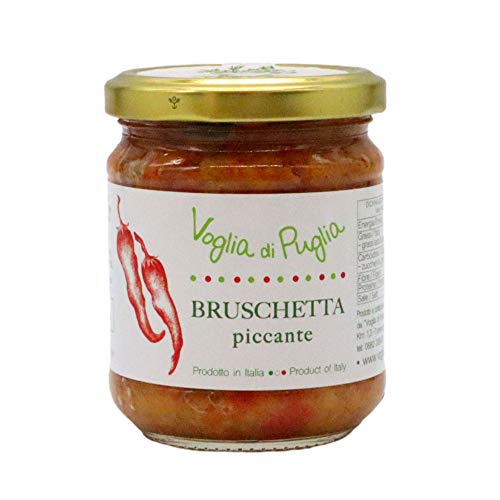 Bruschetta Piccante In Olio Extra Vergine D'Oliva Az.Agr. Voglia Di Puglia 190G/212Ml