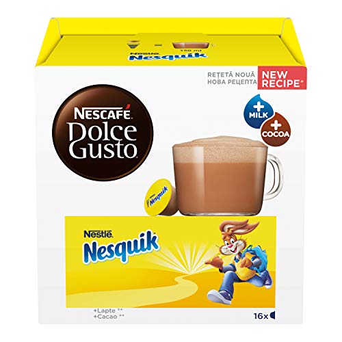 Nescafé Dolce Gusto Nesquik Bevanda Al Gusto Cioccolato, Confezione Da 16 Capsule