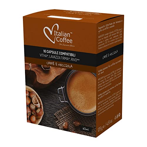 96 Capsule Caffè Alla Nocciola Compatibili Con Le Macchine Lavazza Firma®, Lavazza Rivo® E Vitha Group®*