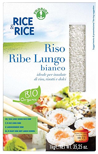 Probios Riso Lungo Ribe Bianco - 1000 Gr