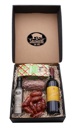Pacco Regalo "Nispero" - Norcineria Umbra Artigianale - Strenna - Idea Confezione Regalo - Il Salumiere 1978 - Cesto