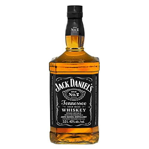 Jack Daniel’S Old No.7 Tennessee Whiskey 300Cl - Whiskey Filtrato Attraverso Il Carbone. 40% Vol.