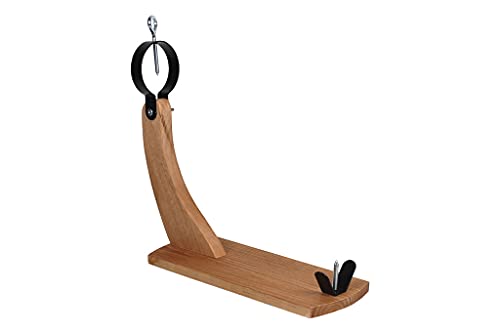 Cofan Morsa Per Prosciutto | Modello Reserva | Realizzato In Legno | Dimensioni: 37,5 X 16,8 X 60 Cm