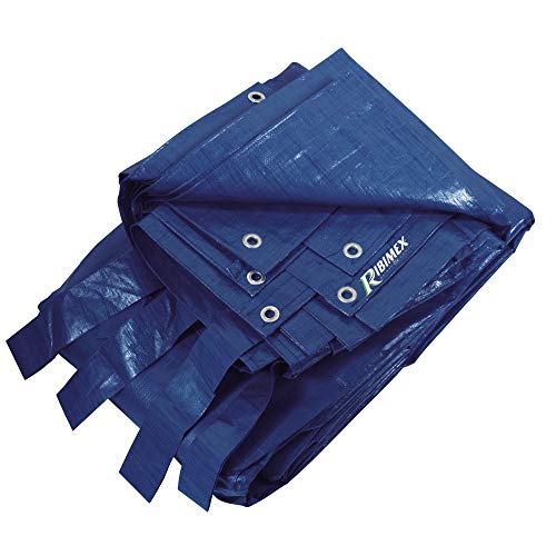 Ribimex Prbp14008X14 Telone Per Piscina, 8X14 M, Blu