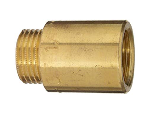 Cornat Prolunga Rubinetto, Con Filettatura Interna Ed Esterna, In Ottone Lucido A 3/4Zoll Ig, Larghezza 20 Mm, 1 Pezzo, T381702