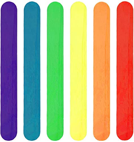 Bastoncini Colorati Per Ghiaccioli, Bastoncini Colorati In Legno Naturale, Bastoncini Per Ghiaccioli, Bastoncini Per Ghiaccioli, In Legno, Per Insegna